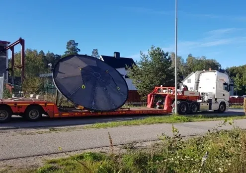 Svampar Signalen 3 – stålkonstruktion utförd av Smederna.